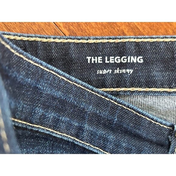 Adriano Goldschmied The Legging Super Skinny Dark Wash Denim‎ Jeans Size … - Picture 5 of 9